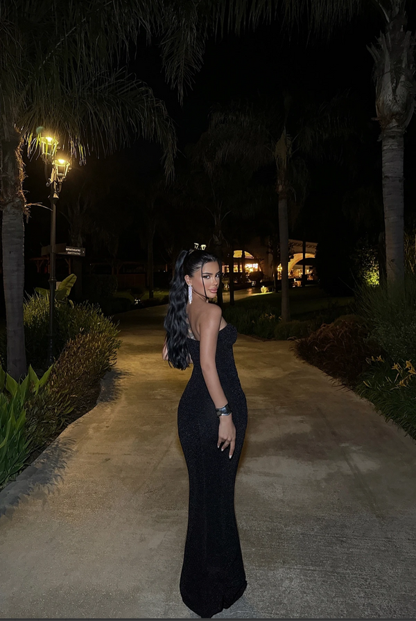 Midnight Glamour Gown Black