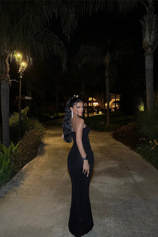 Midnight Glamour Gown Black