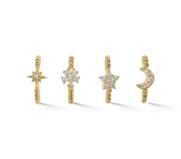 Moon Star Set 925S