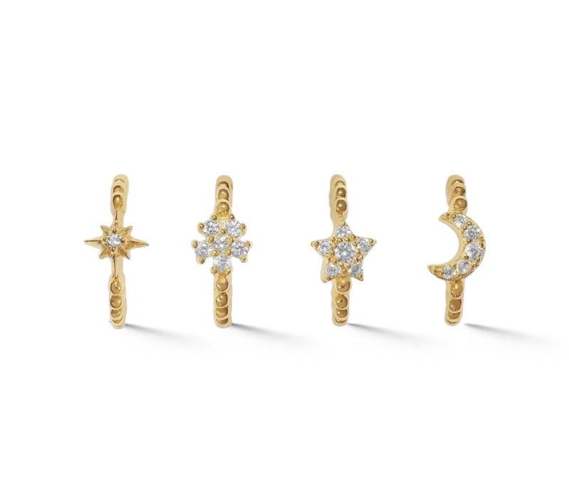 Moon Star Set 925S